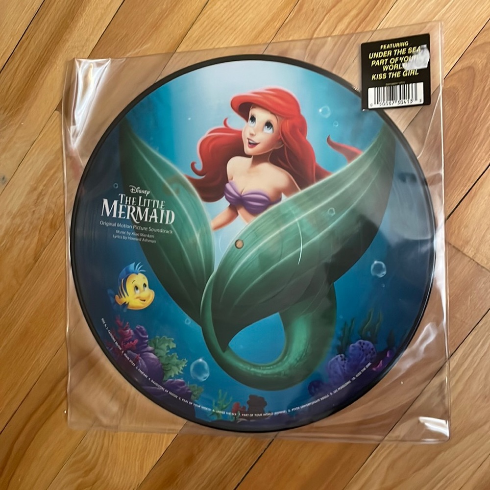 Disney the little mermaid LP